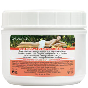 Envoltura corporal antiedad Tropicale Oasis de mango y maracuyá con yogur - Solo para uso profesional